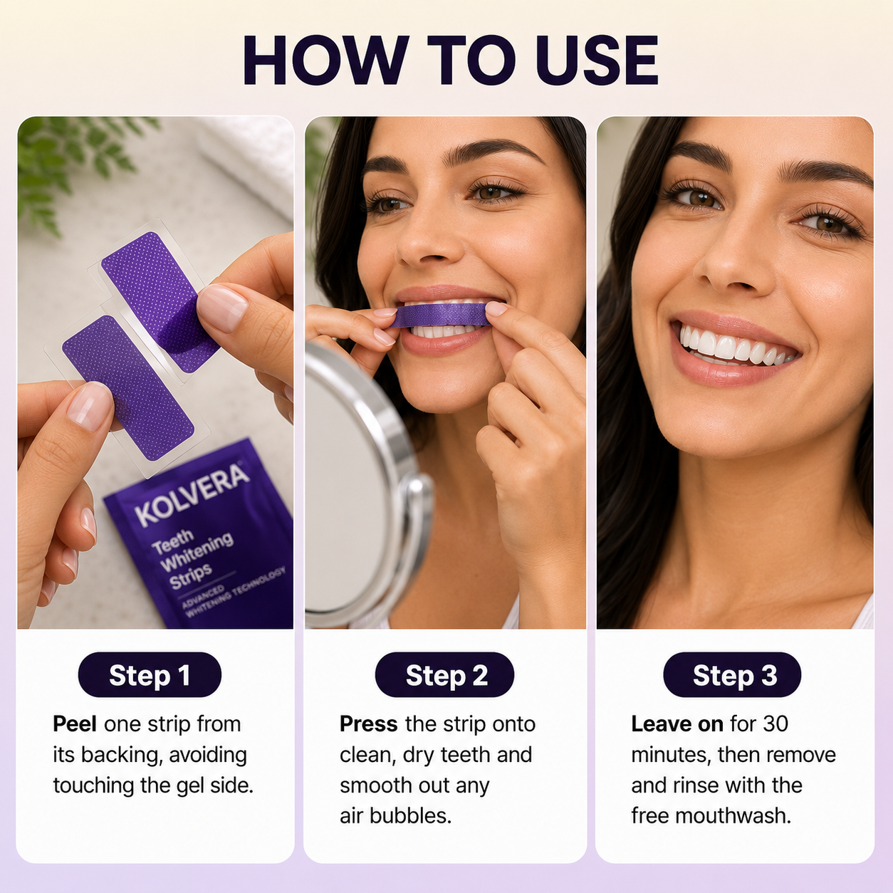 Kolvera™ Purple Whitening Strips